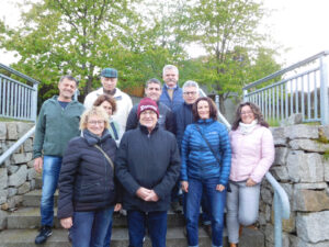 Gäste der Partnergemeinde Argenbühl in Radeburg 04/2024 - Willkommen
