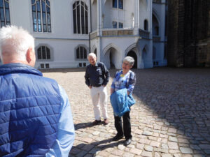 Gäste der Partnergemeinde Argenbühl in Radeburg 04/2024 - Besuch der Albrechtsburg in Meißen