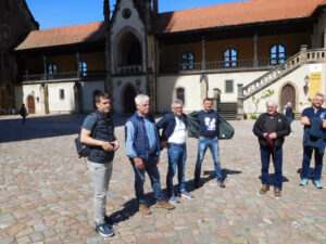 Gäste der Partnergemeinde Argenbühl in Radeburg 04/2024 - Besuch der Albrechtsburg in Meißen