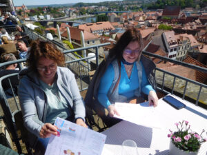 Gäste der Partnergemeinde Argenbühl in Radeburg 04/2024 - Besuch der Albrechtsburg in Meißen
