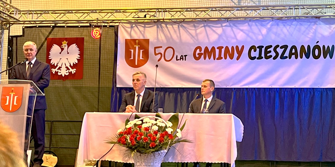 Städtepartnerschaft Radeburg Cieszanów - 50-jähriges Bestehen der Gemeinde Cieszanów