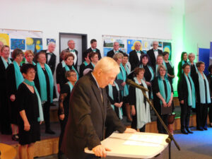 Gäste der Stadt Edenkoben in Radeburg 04/2023 - Festveranstaltung