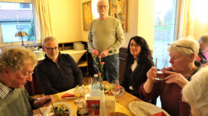 Gäste der Stadt Edenkoben in Radeburg 04/2023 - Begrüßungsabend