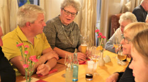 Gäste der Stadt Edenkoben in Radeburg 04/2023 - Begrüßungsabend