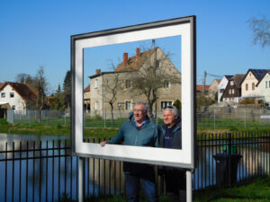 Gäste der Stadt Edenkoben in Radeburg 04/2023 - Stadtrundgang Moritzburg