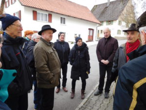 Vertreter des Partnerschaftsvereins 03/2019 in der Gemeinde Argenbühl