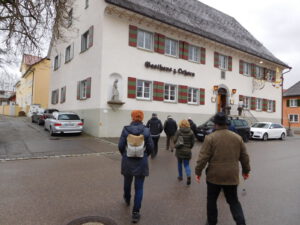 Vertreter des Partnerschaftsvereins 03/2019 in der Gemeinde Argenbühl