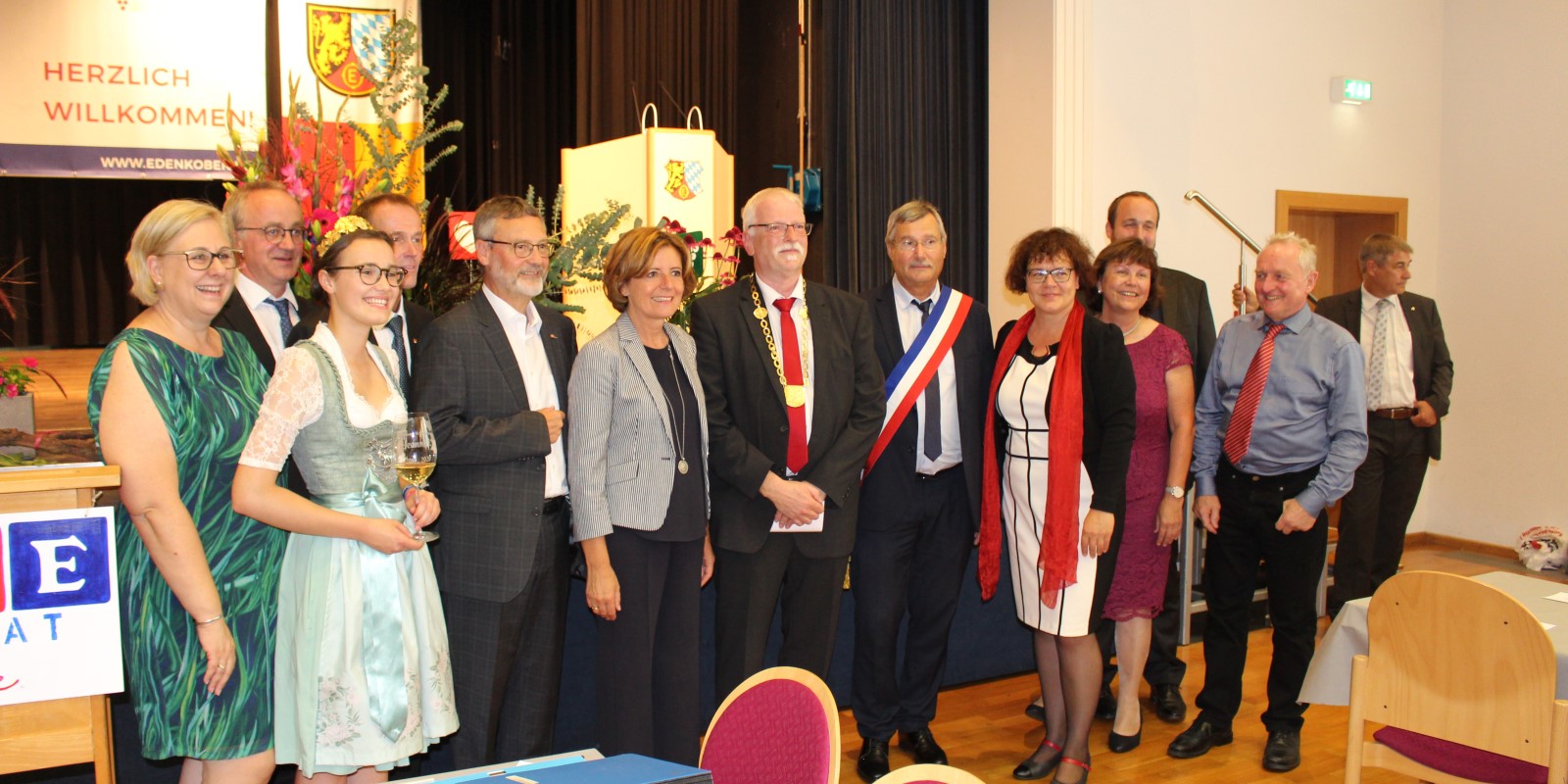 Städtepartnerschaft Radeburg Edenkoben - 1250-jähriges Stadtjubiläum der Stadt Edenkoben